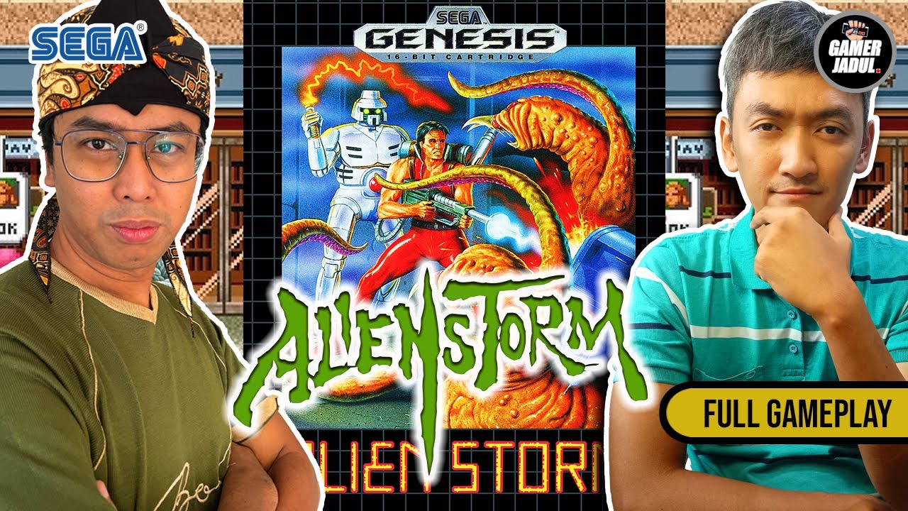 ALIEN STORM SEGA (1990) FULL GAMEPLAY | Retro Gaming SEGA GENESIS MEGA ...