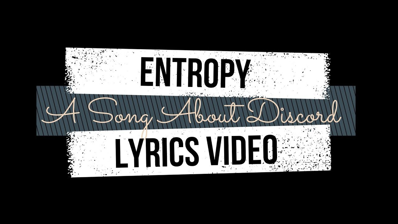 Entropy  Lyrics Video Awkward Marina