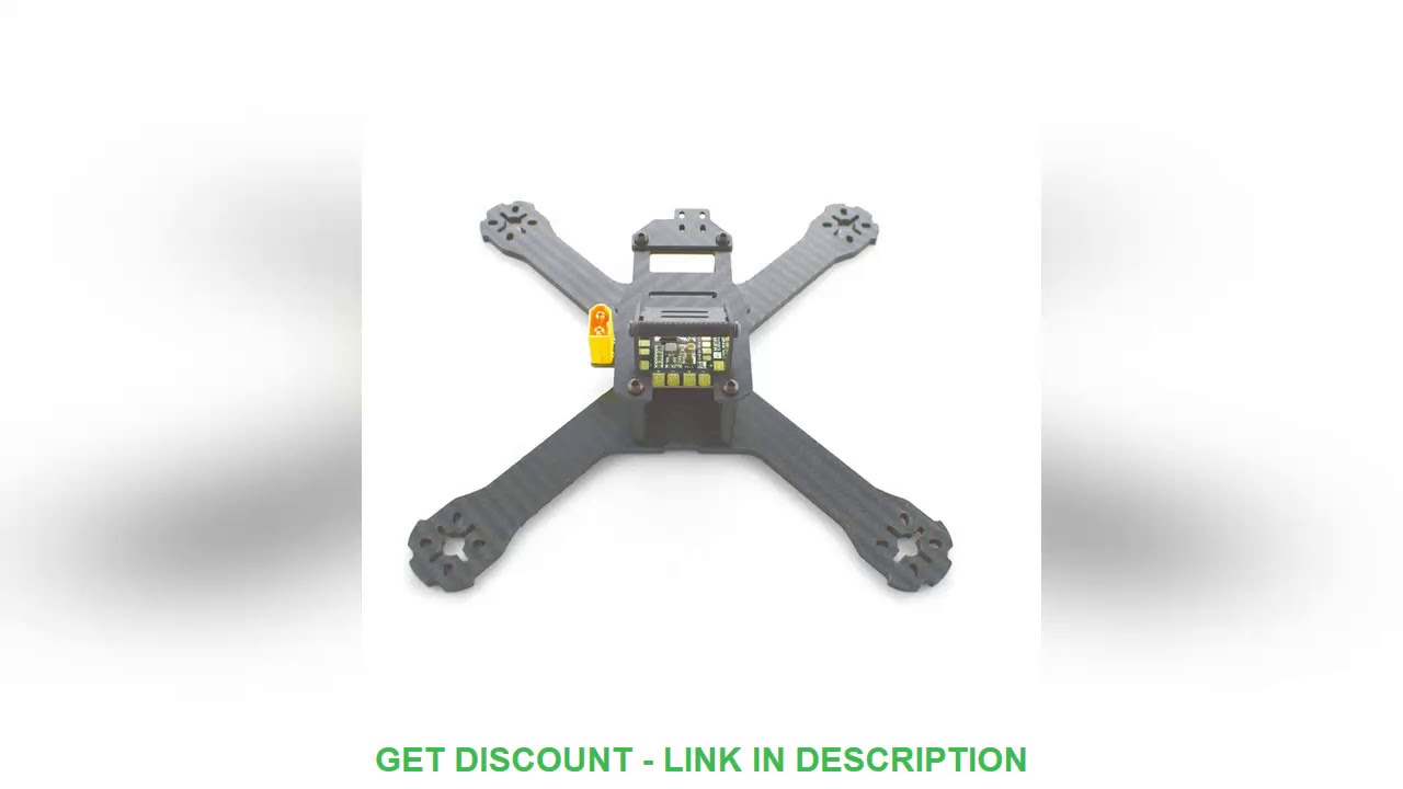 Realacc X210 214mm 3mm/4mm Carbon Fiber Frame RC Drone FPV Racing w/ Matek PDB-XT60 5V & 12V