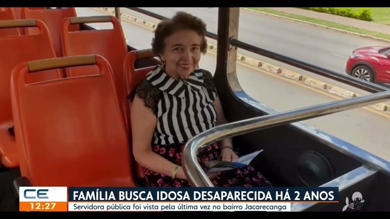 Matéria do CETV 1ª Edição destaca os dois anos de desaparecimento de Maria Araújo de Mesquita