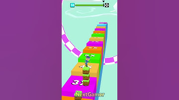 Cube Surfer!🏂🏿💎Mobile Gameplay By NextGamer (Android,iOS) Level 14 #shorts