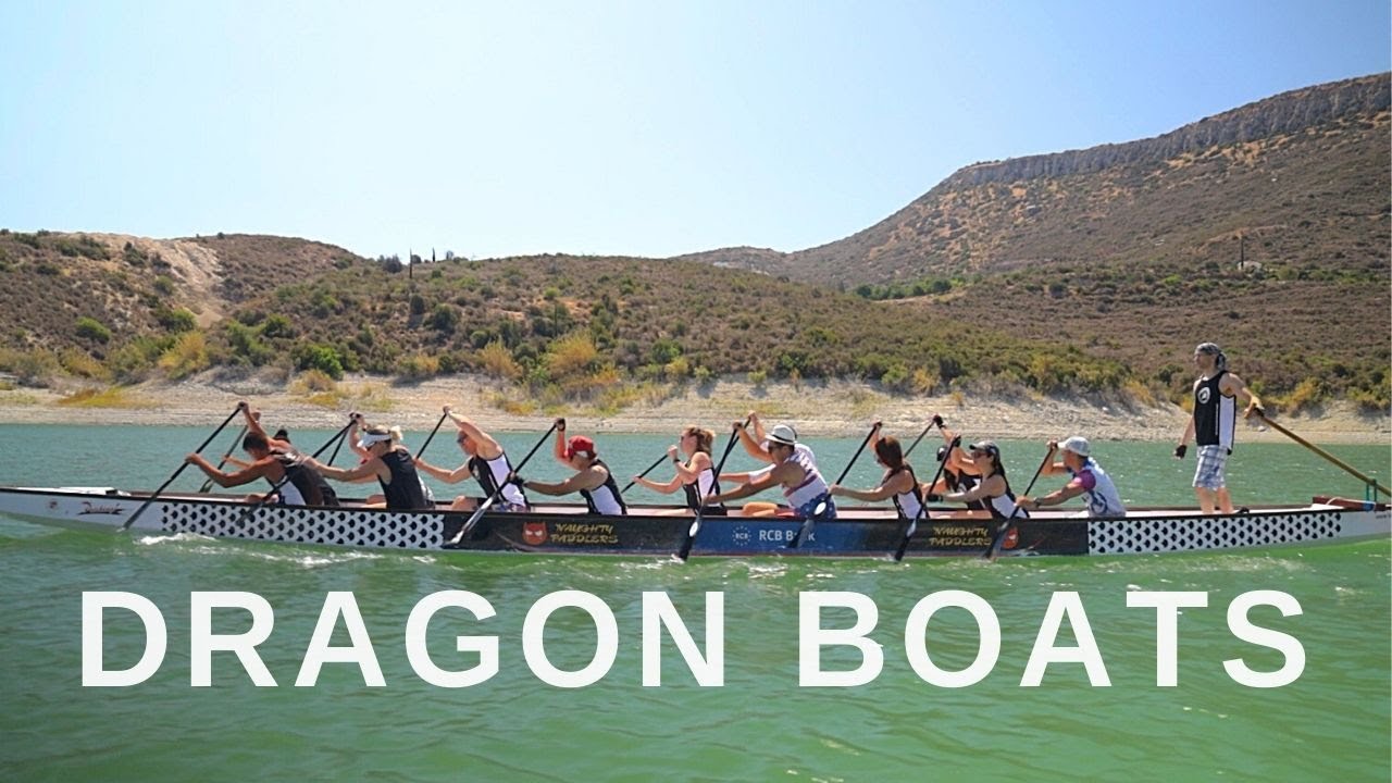 Dragon boats in Cyprus with Djordje Pavlovic from Limassol Spartans