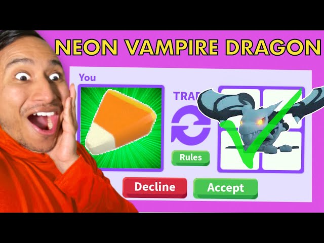 What Is Vampire Dragon Worth In Adopt Me? - GINX TV