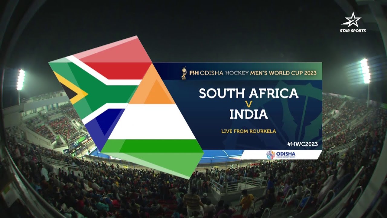 Mens FIH Hockey World Cup India vs South Africa Highlights