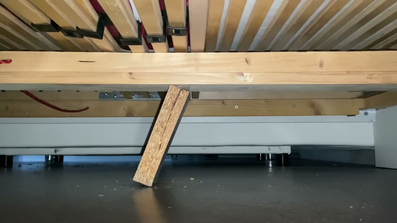 Try to break the bed support of my bed (Part 2)