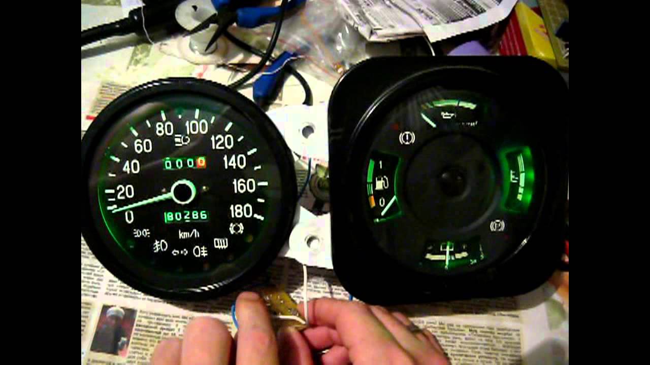 Плавное включение и выключение светодиодной подсветки панели приборов ...