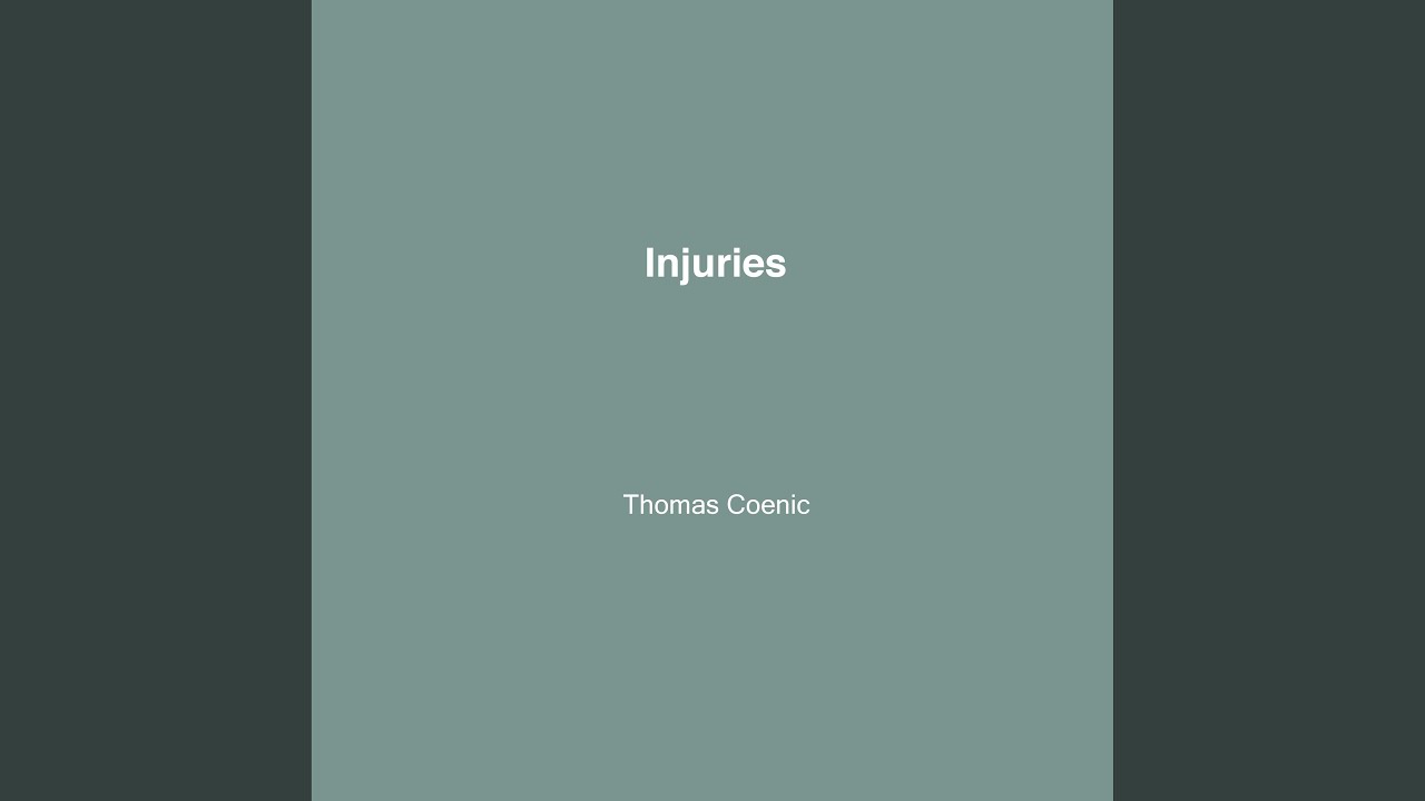 Injuries adlı videoyu YouTube'da izle Injuries adlı videoyu YouTube'da izle
