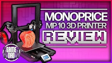 3D Printer Review: Monoprice MP10 | GameDad
