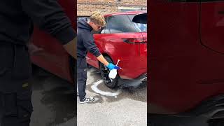 Foam Wash for Range Rover! 🚙✨ #CarWash #FoamCannon #Detailing #RangeRover #Shorts