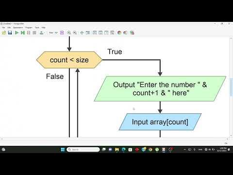 Flowgorithm 3 || Introduction to arrays - YouTube