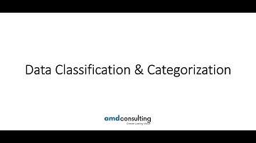 Data Classification & Categorization