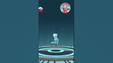Evolve mew into shiny mew #shorts #shiny #mew #mythical #evolve #pokemon #ultragoo
