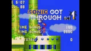 Sonic 3 and Knuckles Glitches and Oversights - Sky Sanctuary Zone