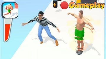 Muscle Rush - All Levels Gameplay Android, ios (Levels 7-12)