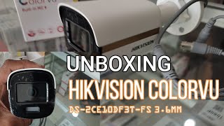 Hikvision Kamera Outdoor ColorVU DS 2CE10DF3T FS 3 6MM (#11)