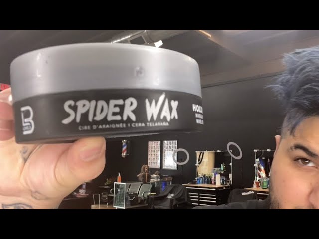 LV3 Spider Wax Hair Gel L3VEL3 Barber Review 