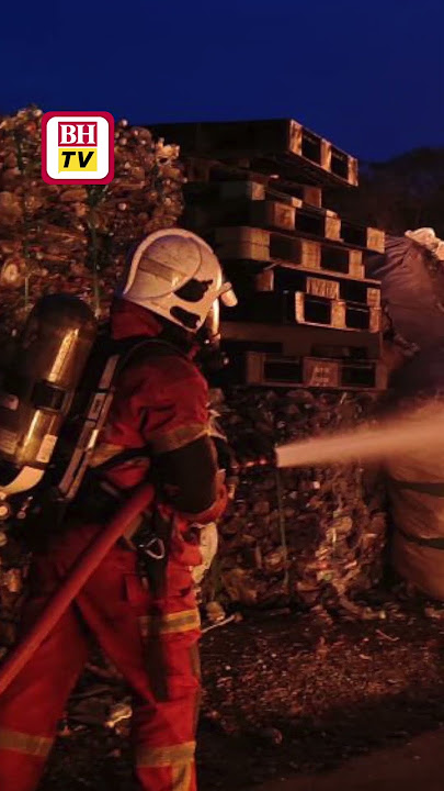 Kilang kitar semula di Bangi terbakar