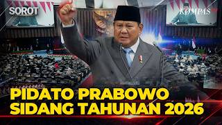 [FULL] Pidato Presiden Prabowo di Sidang Tahunan 2026: Swasembada Pangan-Pembenahan BUMN