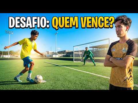 MINI ENDRICK VS. KID GOALKEEPER! *who wins?