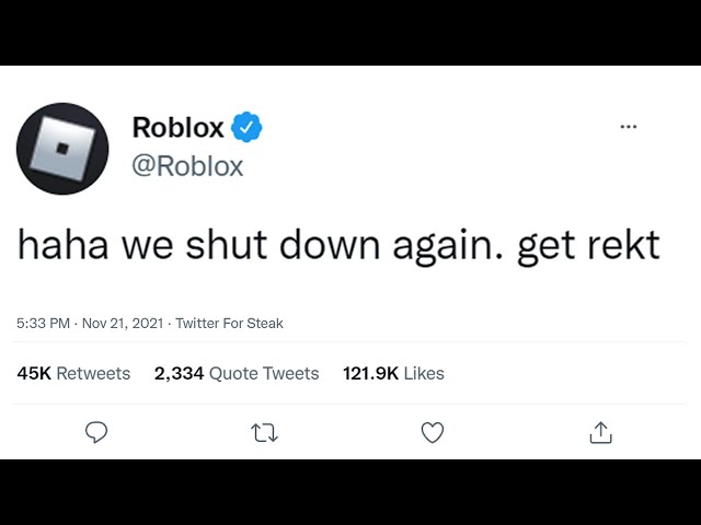 what to do if roblox goes down again.. (tutorial) 