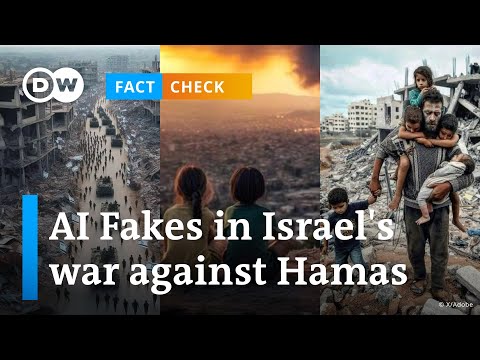 Fact check: ai fakes in israel's war against hamas | dw news