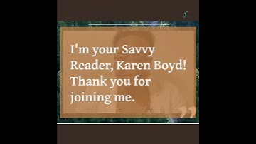 The Savvy Reader Intro Video