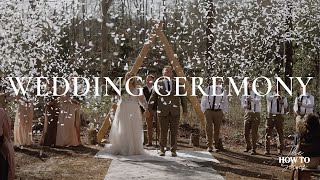 How To Film A Wedding Ceremony  Wedding Videography Tips  Part One
