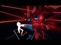 【VR】Beat Saber(ビートセイバー)アバターMODプレイ Escape  ハッピーシンセサイザ Luvoratorrrrry!