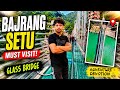 🔥 Rishikesh Mein Ye Jagah Miss Mat Karna! Bajrang Setu Glass Bridge #vlog #rishkesh #bajrangjhulla
