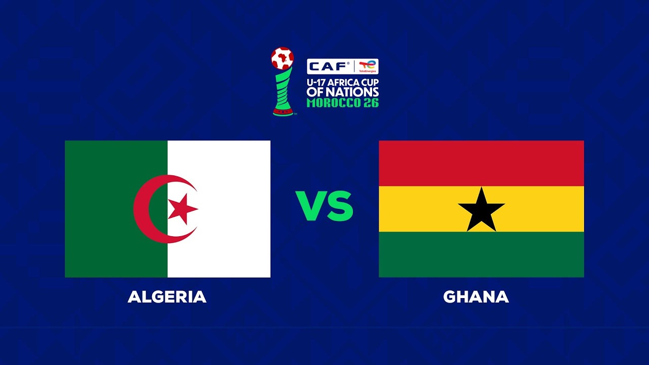 Live Now | Algeria vs Ghana | U-17 Africa Cup Of Nations l #MaxTV