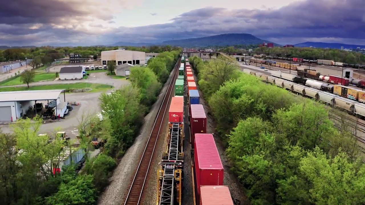 Aerial Train Footage HD | Videos From Around The World