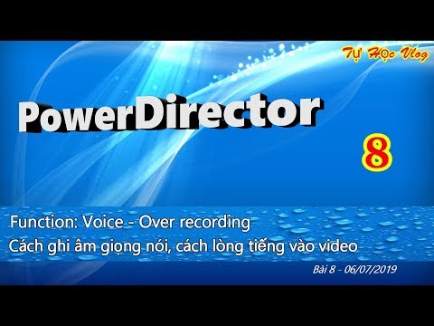 Video Cách ghi âm giọng nói, Cách lòng tiếng vào video bằng... - youtube