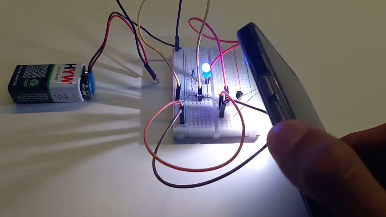 light sensitive led circuit 