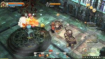 Tree of Savior - Pyromancer Leveling (Flame Ground + Fire Pillar)