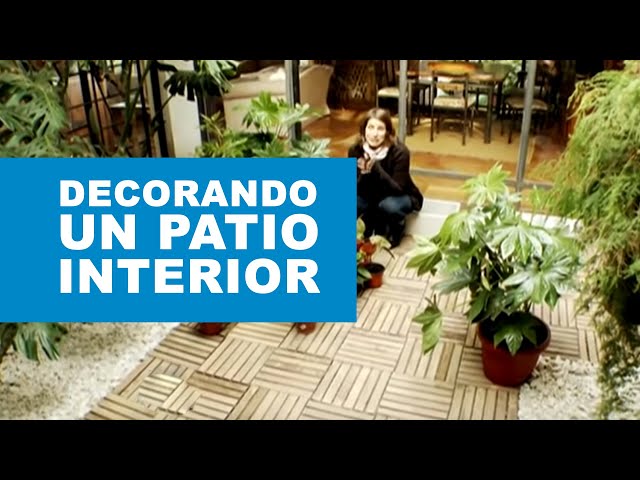 Cómo decorar un patio interior? youtube