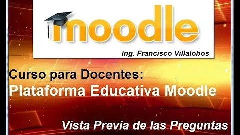 Curso Moodle: Diseño de Preguntas de tipo relacionar columnas