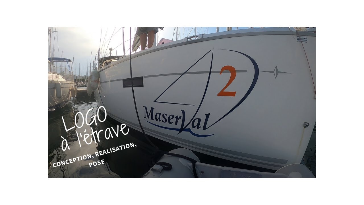 ⁣Logo Maserval à l'étrave, conseils et astuces