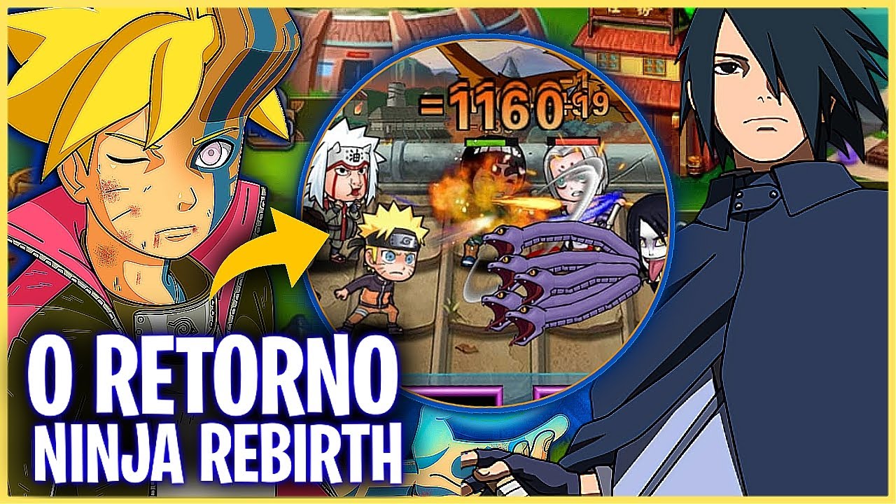 BOMBA!!! NOVO JOGO DE NARUTO COM VIP 5 DE GRAÇA É EM PORTUGUÊS BR KONOHA  AWAKEN 