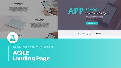 OptimizePress Club: Agile Landing Page