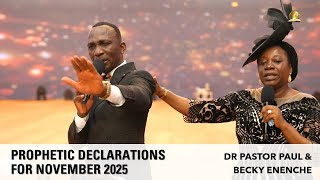 Prophetic Parental Blessings For November 2025 by Drs Paul & Becky Enenche