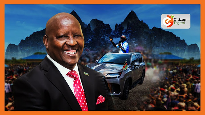 President Ruto is not the Mt. Kenya kingpin - Governor Kahiga
