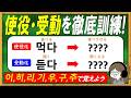 【永久保存版】中級韓国語の壁「使役・受動」を完全攻略！【例文・テスト・PDF資料付】