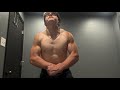 Winter bulk day 16- shoulders and core but no video
