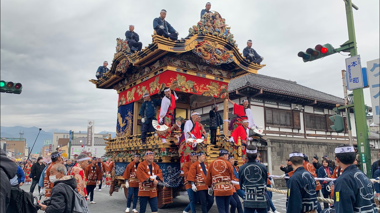#4 秩父夜祭に行って来たよ2025【上町の屋台】