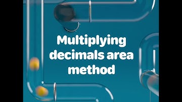 multiply decimals with area model