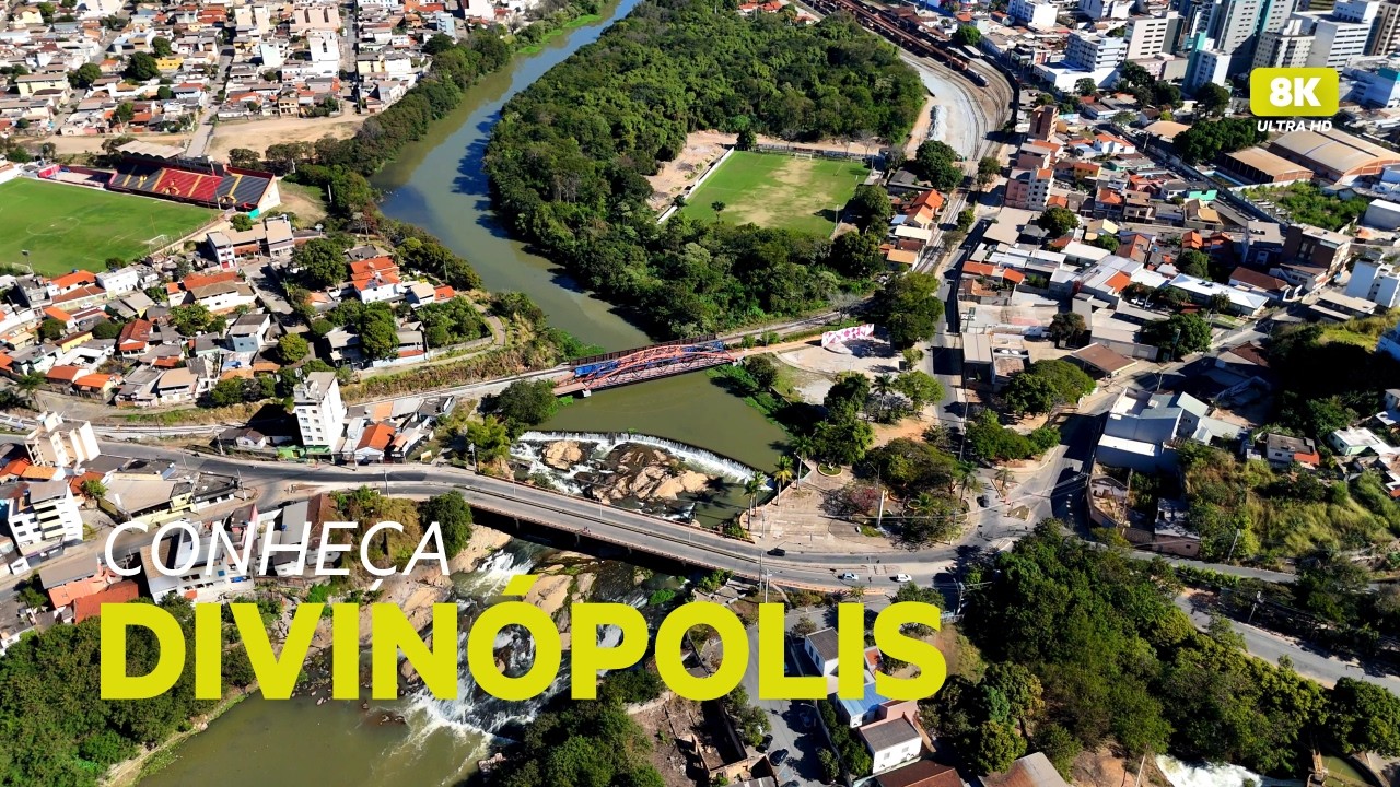 Divinópolis Vista de Cima | PARTE 2 | Imagens de Drone 8K da Princesa do Oeste