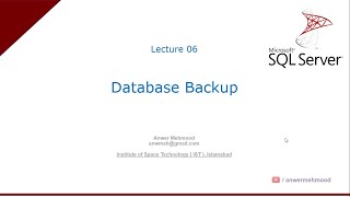 Lecture  06 SQL Server