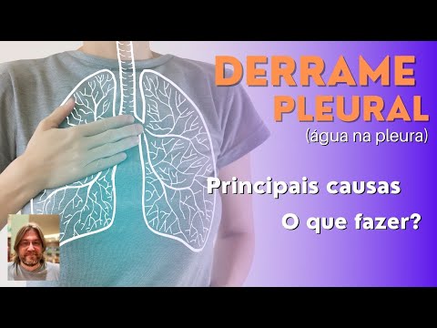 Derrame pleural (água na pleura): saiba quais são as 3 causas mais comuns