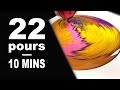 22 la coule dacrylique en 10 minutes  compilation de coule dacrylique satisfaisante