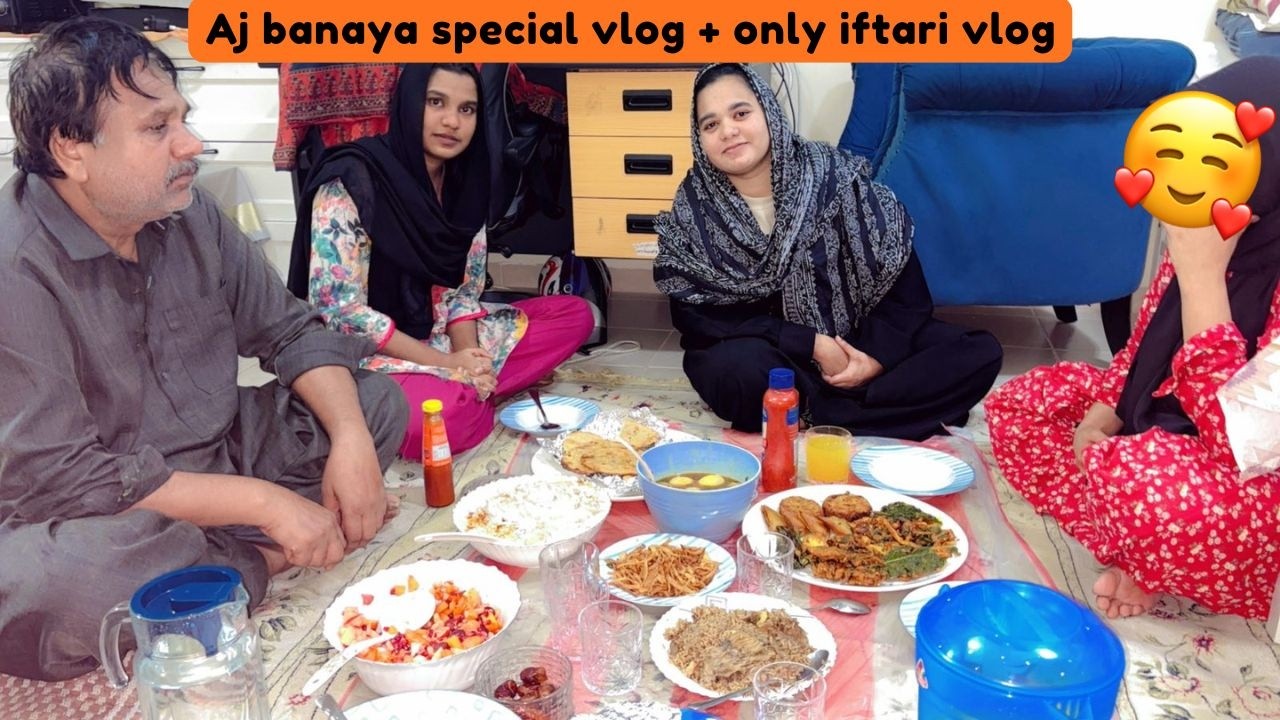 Aaj Banaya Special Iftari Vlog 🌙 | Sirf Iftari Routine | Ramadan Special